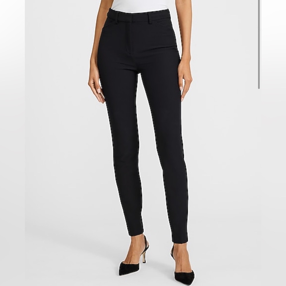 Express Editor Studio Stretch High Waisted Pants